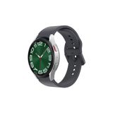 UnDePlus Samsung Galaxy Watch 4 5 6 Pro 40 44 Classic 42 43 46 47 mm Uyumlu Kordon Silikon Kordon Koyu Gri