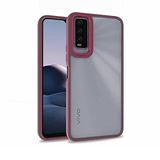 UnDePlus Vivo Y20 ile uyumlu Kılıf Kamera Nikelaj Kenar Renkli Kapak