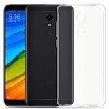 UnDePlus Xiaomi Redmi 5 Plus ile uyumlu Kılıf Şeffaf Silikon Hibrit Case