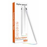 UnDePlus Xiaomi Redmi Mi Pad 8/7/6/5/2/Pro/Se ile Uyumlu Stylus Dokunmatik Tablet Kalemi Beyaz