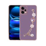 UnDePlus Xiaomi Redmi Note 12 5G ile uyumlu Kılıf El Tutamaçlı Taka Kapak
