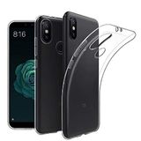 UnDePlus Xiaomi Redmi Note 5 Pro ile uyumlu Kılıf Şeffaf Silikon Hibrit Case