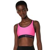 Under Armour 1307196-695 Pembe Kadın Armour Mid Keyhole Sütyen