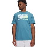 Under Armour 1329582 Team Issue Wordmark Mavi Erkek T-Shirt - XL