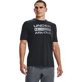Under Armour 1329582-UA TEAM ISSUE WORDMARK SS Siyah Bol Kesim Erkek T-Shirt