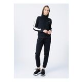 Under Armour 1365147-Tricot Tracksuit Siyah Beyaz Kadın Eşofman Takımı