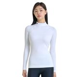 Under Armour 1368702-100 CG Authentics Mockneck Beyaz Antrenman Kadın T-Shirt