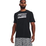 Under Armour 1379022 UA Protect This House SS Siyah Erkek T-shirt