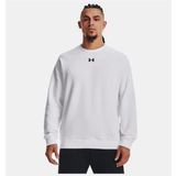 Under Armour 1379755 Beyaz UA Rival Fleece Crew Erkek Sweatshirt