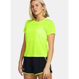 Under Armour 1382434-731 UA Launch Shortsleeve Yeşil Fitted Kadın T-Shirt