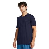 Under Armour 1383973-410 Vanish Energy SS Lacivert Bisiklet Yaka Erkek T-Shirt
