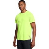 Under Armour 1386617-304 Run Anywhere Yeşil Koşu Erkek T-Shirt
