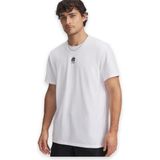 Under Armour 1387107 Ua Curry Hvyweight Logo Tee Beyaz Erkek T-Shirt - XL