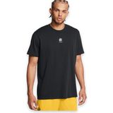 Under Armour 1387107 Ua Curry Hvyweight Logo Tee Siyah Erkek T-Shirt - 0-Siyah
