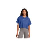 Under Armour 1389156-432 W Varsity Mix HW Mavi Antrenman Kadın T-Shirt