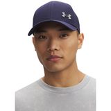 Under Armour 1389695-410 M ESSENTIAL LOW METAL Lacivert Logo Baskılı Erkek Şapka