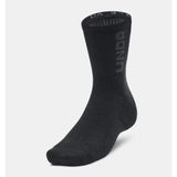 Under Armour 3-Maker 3PK Mid Crew Siyah Unisex Çorap