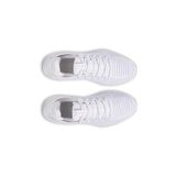 Under Armour 3028076 Ua Dynamic 2 Günlük Beyaz Erkek Spor Ayakkabı, 100 White/Distant Gray/Halo Gray, 44,5