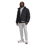 Under Armour 6003861-014 UA Unstoppable Tapered Gri Logo Baskılı Erkek Sweatpant