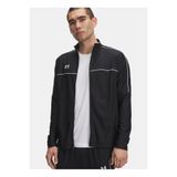 Under Armour 6008868-001-M Challenger Track Jack Siyah Normal Düz Erkek Zip Ceket