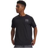 Under Armour 6009245 Ua M Blur Logo Ss Siyah Erkek T-Shirt - 0 Siyah