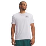 Under Armour 6009264-100 UA M Radial WM SS Beyaz Bisiklet Yaka Erkek T-Shirt