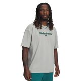 Under Armour 6009266-069 UA M HWT WM SS Gri Bisiklet Yaka Erkek T-Shirt