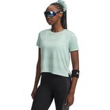 Under Armour 6009540-703 UA Velociti Shortsleeve Yeşil Kadın T-Shirt