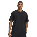 Under Armour 6009779-001 Curry LC Logo Tee Siyah Bisiklet Yaka Erkek T-Shirt