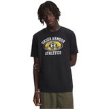 Under Armour 60/40S Armor Globe Ss Erkek Siyah T-Shirt
