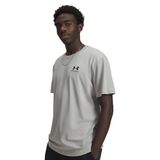Under Armour Bisiklet Yaka Logo Baskılı T-Shirt, XL, 5003344421, Gri, Erkek