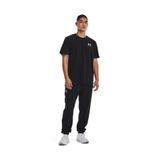 Under Armour Bisiklet Yaka Oversize T-Shirt Logo Nakışlı Ağır Gramajlı, L, 1373997-001, Siyah, Erkek