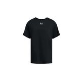 Under Armour Campus Oversize Ss Kadın Siyah Tişört, S Beden