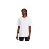 Under Armour Campus Oversize Ss T-shirt, M, 1387193-100, Beyaz, Kadın