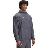 Under Armour Challenger Warmup Erkek Gri Kapüşonlu Ceket - S