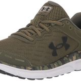 Under Armour Charged Assert 10 Camo Erkek Koşu Ayakkabısı, (300) Marine Od Yeşil/Deniz itibaren Yeşil/Siyah 39 EU
