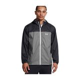 Under Armour Cloudstrike Colorblock Jkt Erkek Outdoor Yağmurluk Ceket 1381880-001 Siyah - 2XL