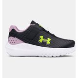 Under Armour Çocuk UA GINF Surge 4 AC Koşu Ayakkabısı - Siyah-001