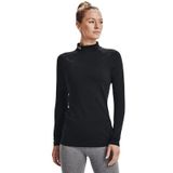 Under Armour ColdGear Authentics Mockneck Siyah Kadın T-Shirt