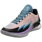 Under Armour Curry One Low FloTro Erkek Basketbol Ayakkabısı, Mavi/Pembe, 45 Beden
