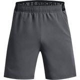 Under Armour Erkek Antrenman Şortu UA Vanish Woven 6in Shorts Pitch Gray - Black SM