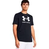 Under Armour Erkek Antrenman Tişört UA SPORTSTYLE LOGO UPDATE SS White - Black XL
