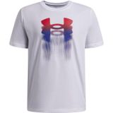 Under Armour Erkek Çocuk Baskılı T-Shirt, 10-12 Yaş, 5003350369, Beyaz, Erkek Çocuk