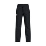 Under Armour Erkek Çocuk Rakip Dokuma Pantolon, (001) Siyah/Beyaz/Beyaz, L