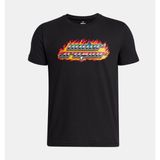 Under Armour Erkek Çocuk Ua Flame Kısa Kollu T-Shirt 6005059-001 - 8 Yaş - Siyah-001