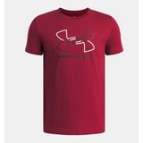 Under Armour Erkek Çocuk Ua Gl Foundation Kısa Kollu T-Shirt - XL - Kırmızı