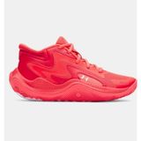 Under Armour Erkek Çocuk Ua Gs Jet '25 Basketbol Ayakkabısı 6001587-713 - Kırmızı
