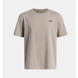Under Armour Erkek Çocuk UA Heavyweight Wash Kısa Kollu T-shirt - Kahverengi-203 - XS