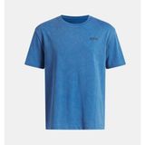 Under Armour Erkek Çocuk Ua Heavyweight Wash Kısa Kollu T-Shirt - Mavi - Mavi