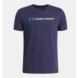 Under Armour Erkek Çocuk UA Logo Wordmark T-shirt - Mavi - Mavi - XS